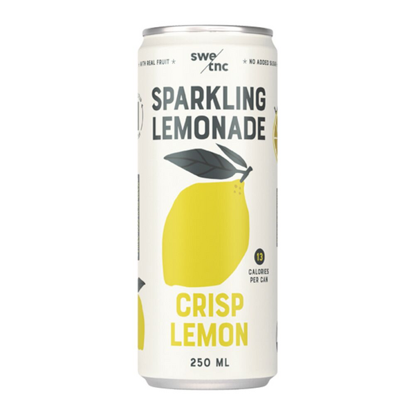 Swedish Tonic Sparkling Lemonade Crisp Lemon virvoitusjuoma 0,25l