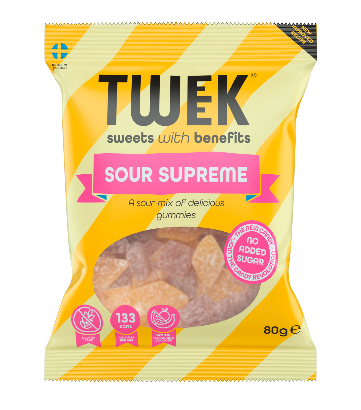 Tweek Sour Supreme 80g hedelmäkaramelli