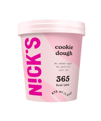 Nick's jäätelö 473 ml Cookie dough