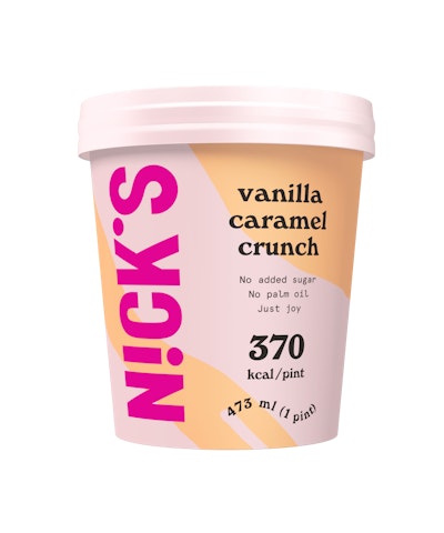 Nick's jäätelö 473 ml Vanilla Caramel Crunch