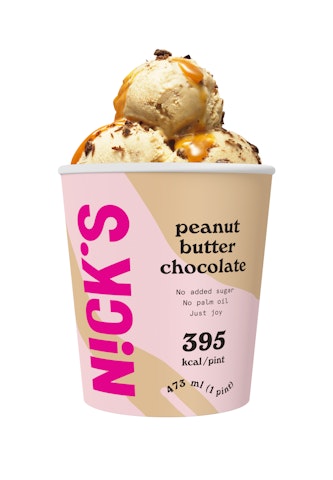 Nick's jäätelö 473 ml Peanut butter chocolate