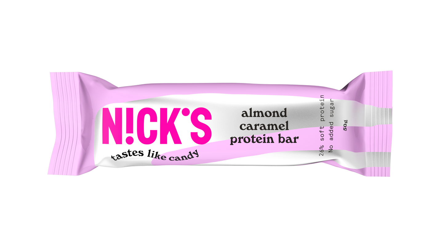 Nick's proteiinipatukka 50g Almond caramel