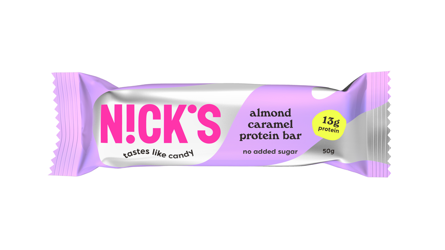 Nick's proteiinipatukka 50g Almond caramel