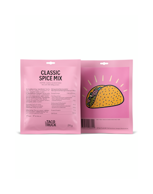 El Taco Truck 24g Classic Spice Mix Mausteseos paprikan, valkosipulin ja sinapin maulla