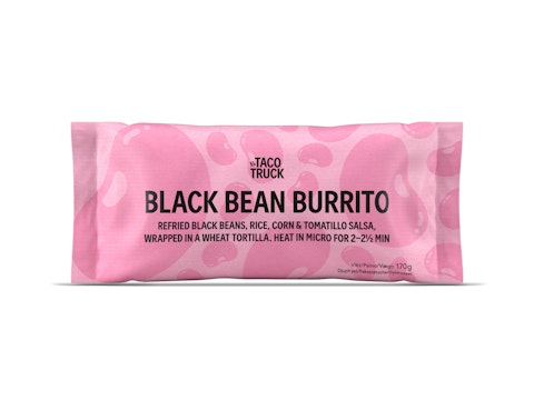El Taco Truck black bean burrito 170g pakaste