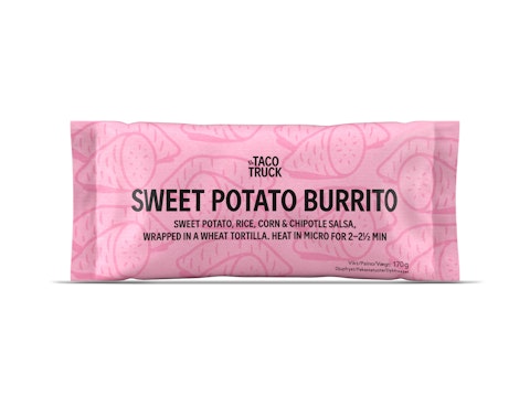 El Taco Truck sweet potato burrito 170g pakaste