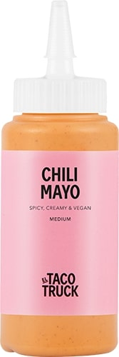 El Taco Truck Chili Mayo majoneesi 200ml Medium  Spicy, Creamy, Vegan