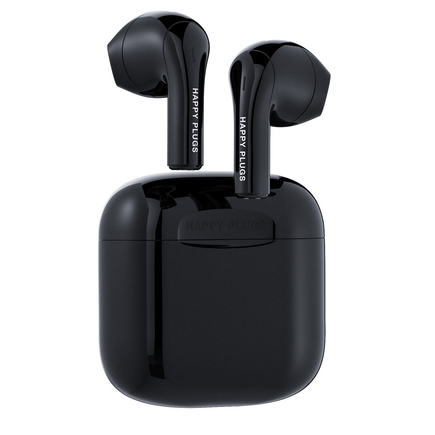 Happy Plugs Joy -langattomat nappikuulokkeet, musta