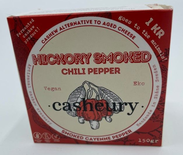 Casheury Hickory Smoked Chili Pepper vegaaninen vuusto 140g
