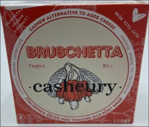 Casheury Bruschetta vegaaninen vuusto 150g
