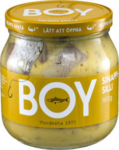 Boy sinappisilli 560g