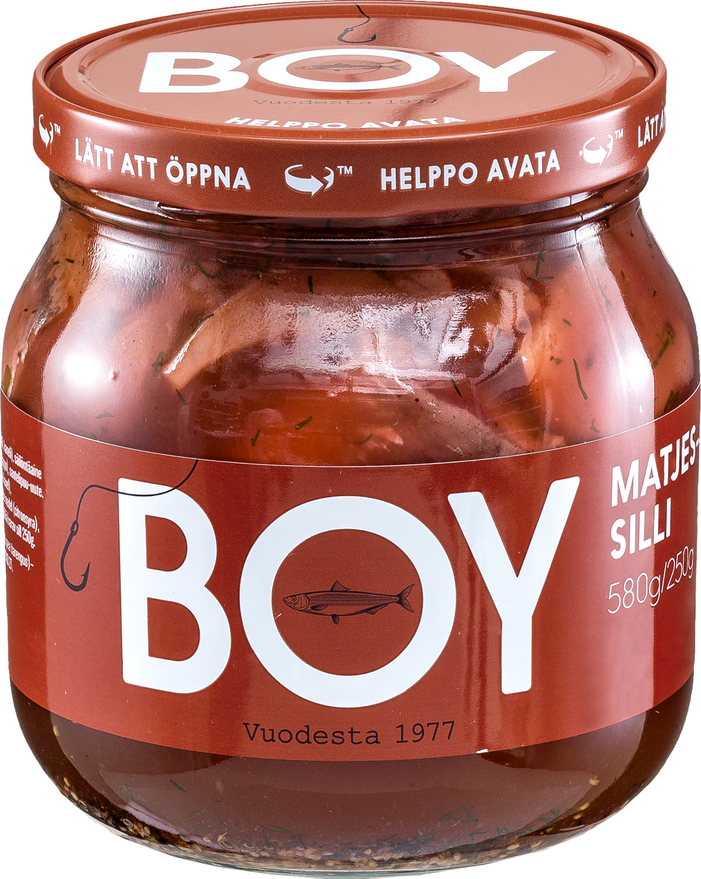 Boy matjessilli 580/250g