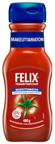 Felix makeuttamaton ketchup 480g