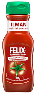 Felix ketchup 480g llman lisättyä sokeria