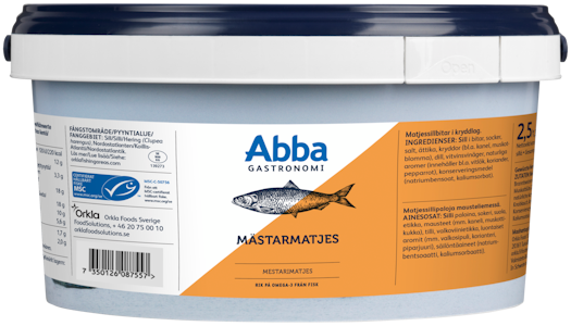 Abba Gastronomi mestarimatjes 2,5kg/1,35kg MSC