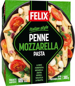 Felix Italian style penne mozzarella pasta pakasteateria 380g