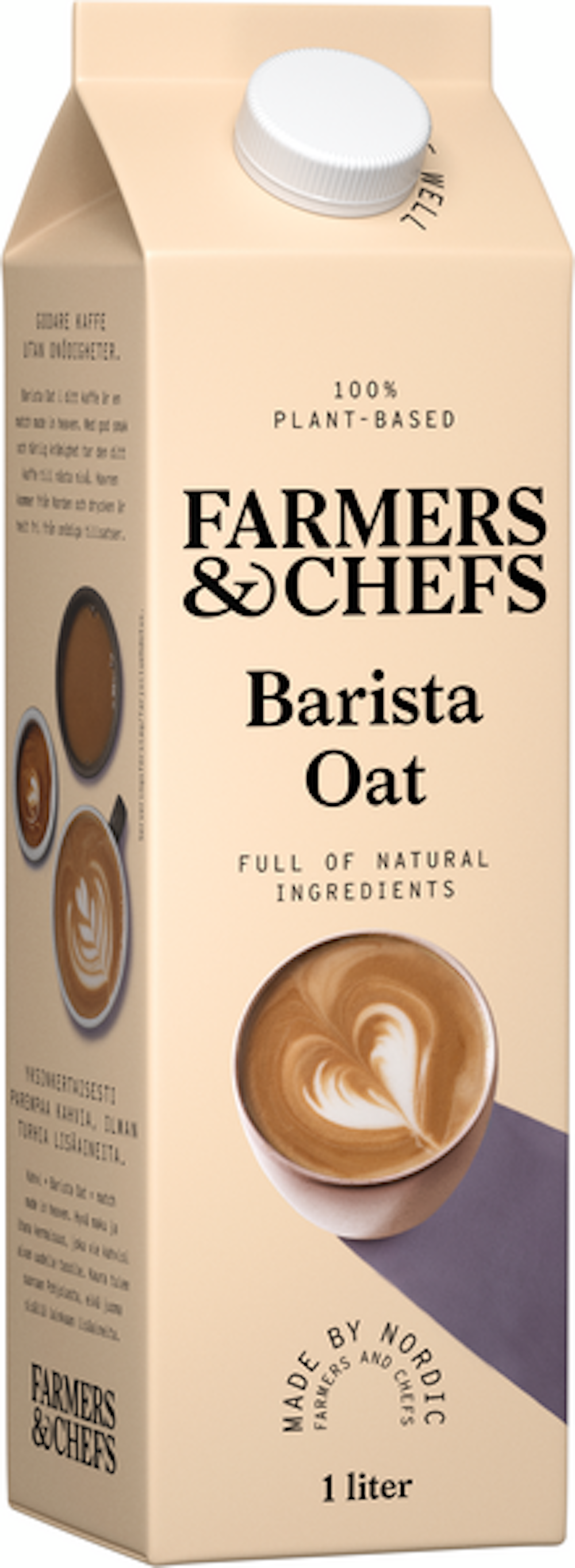 Farmers & Chefs Barista Oat kaurajuoma 1l — HoReCa-tukku Kespro