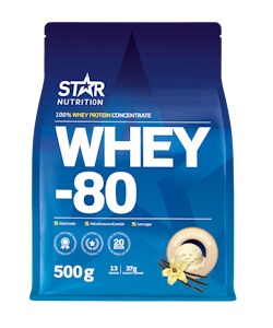 Star Nutrition Whey-80 Vanilla 500g