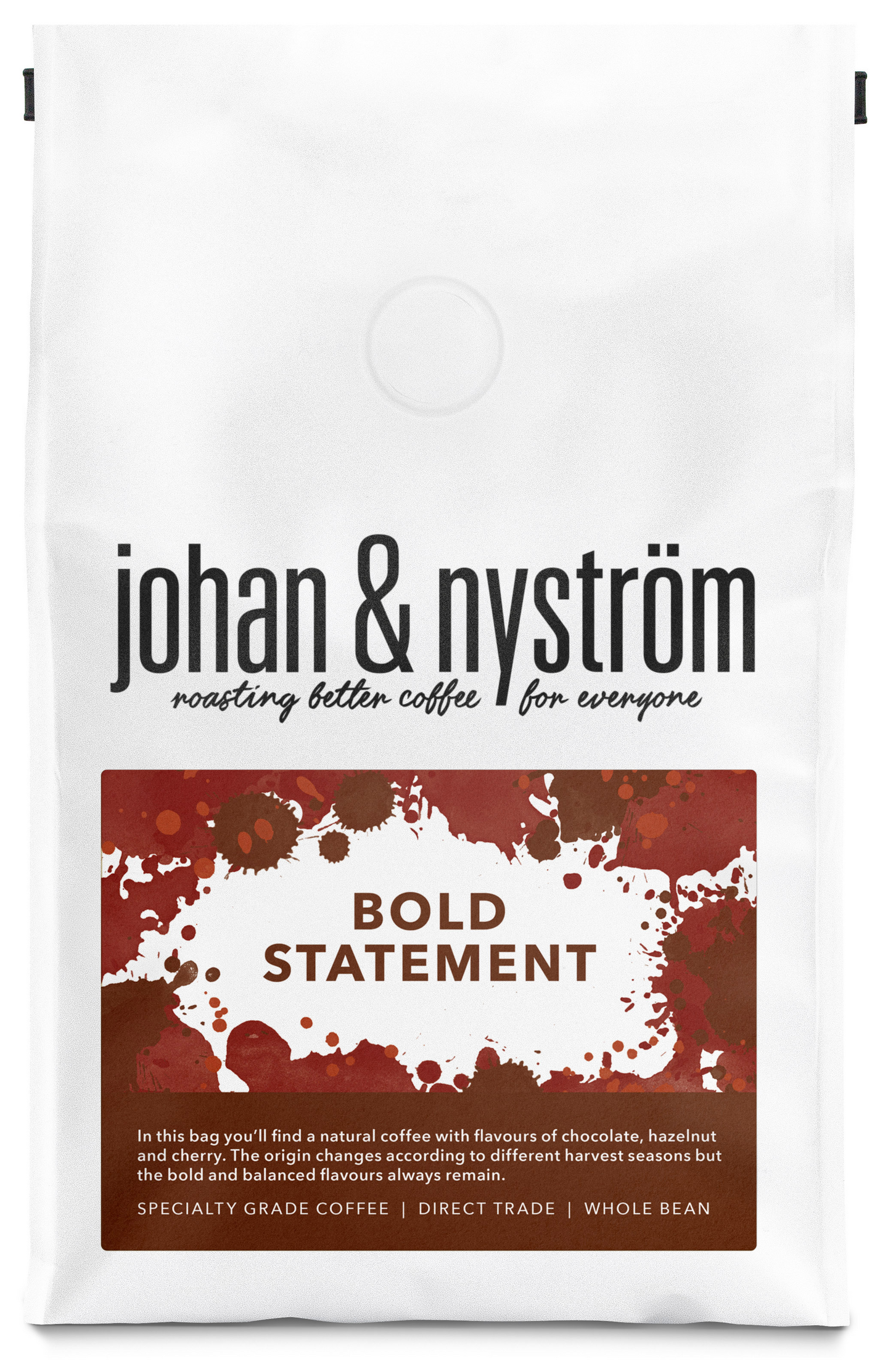 Johan & Nyström kahvipapu 250g Bold Statement