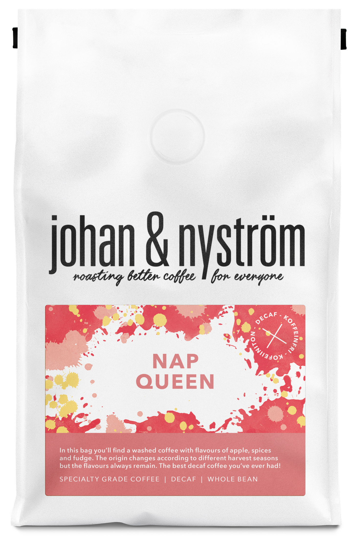 Johan & Nyström kahvipapu 250g Nap Queen