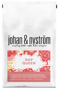 Johan & Nyström kahvipapu 250g Nap Queen