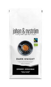 Johan & Nyström Dark Knight Espresso 500 g papu