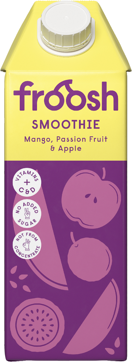 Froosh smoothie 750ml mango-passionhedelmä-omena