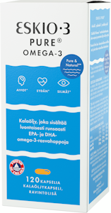 Eskio 3 Pure Omega 3 kalaöljy 120kaps