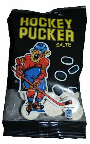 Hockey Pucker salte 55g