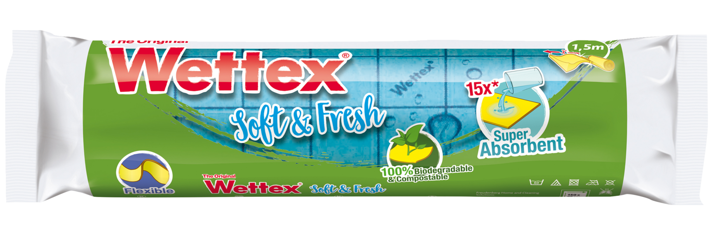 Wettex Soft&Fresh sieniliinarulla 1,5 m