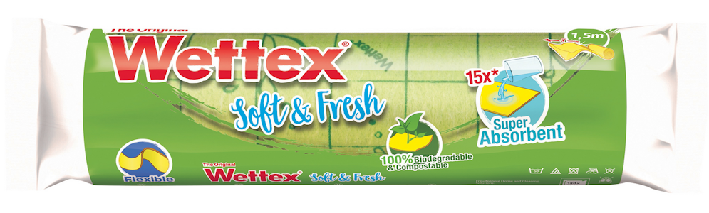 Wettex Soft&Fresh sieniliinarulla 1,5 m