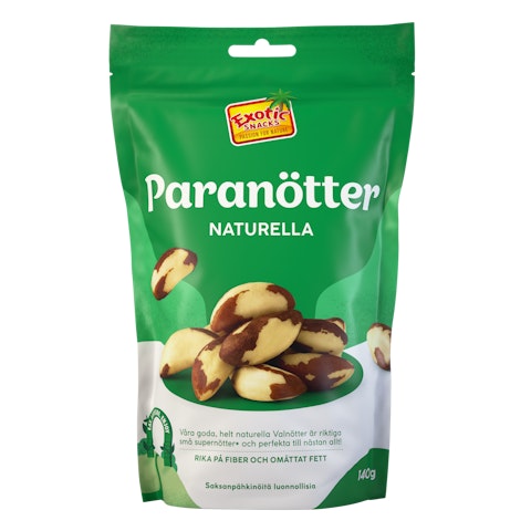 Exotic Snacks Parapähkinät Natural 150g