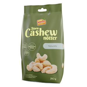 Exotic Snacks Cashewpähkinät maustamaton 250g