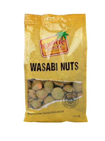 Exotic Snacks wasabipähkinöitä 350g