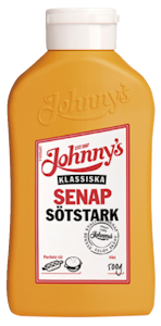 Johnny's sinappi 500g makea-väkevä