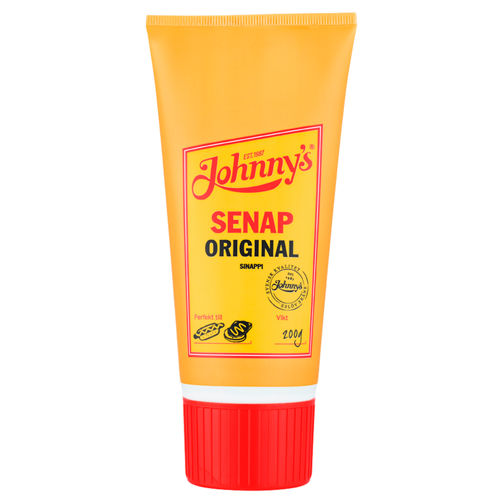 Johnny`s Sinappi 200g Original - HoReCa-tukku Kespro