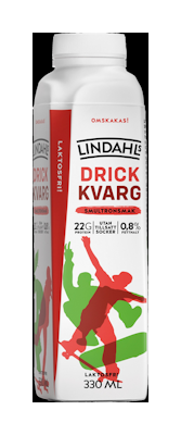 Lindahls juotava rahka 330ml metsämansikka