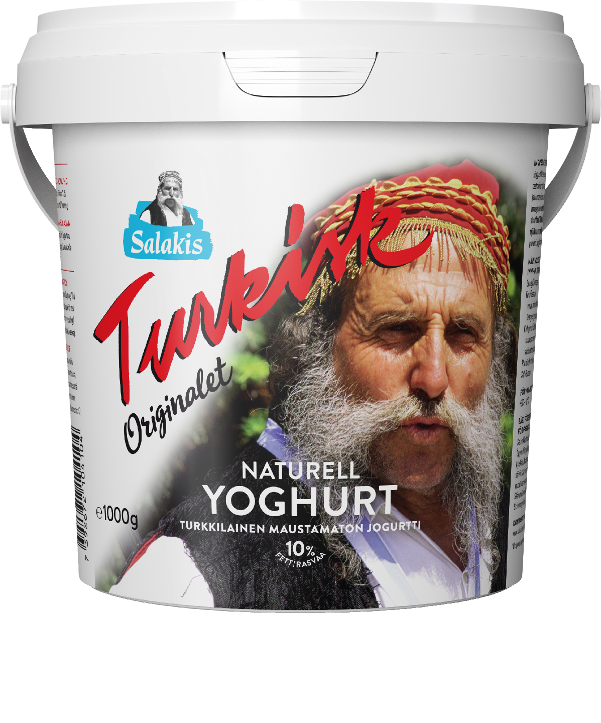 Salakis turkkilainen maustamaton jogurtti 10% 1000g