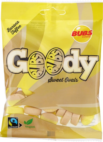 Bubs Goody Banana/Toffee 90g