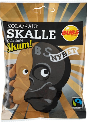 Bubs Skalle Kola/Salt Skum 90g