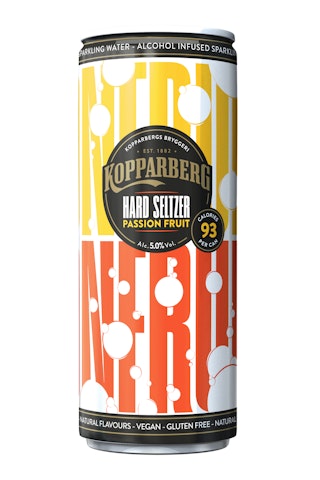 Kopparberg Hard Seltzer Passion Fruit 5% 0,33l