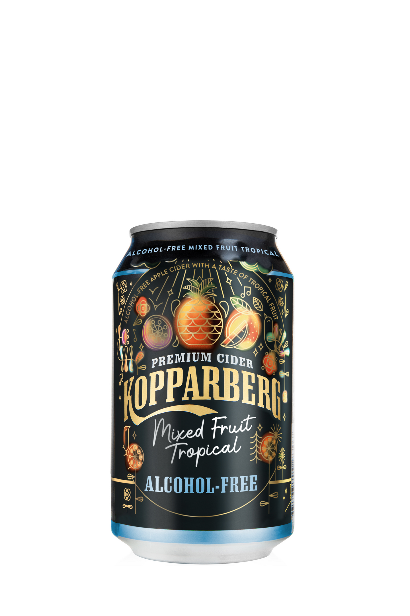 Kopparberg Mixed Fruit Tropical siideri 0,0% 0,33l