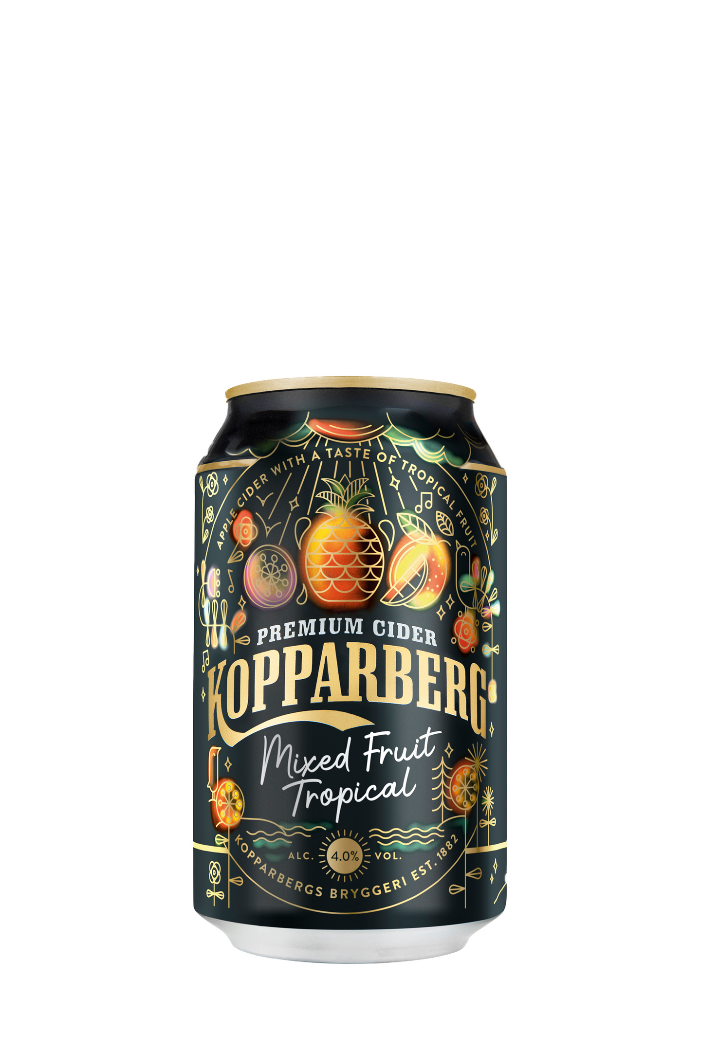 Kopparberg Mixed Fruit Tropical siideri 4,0% 0,33l DOLLY