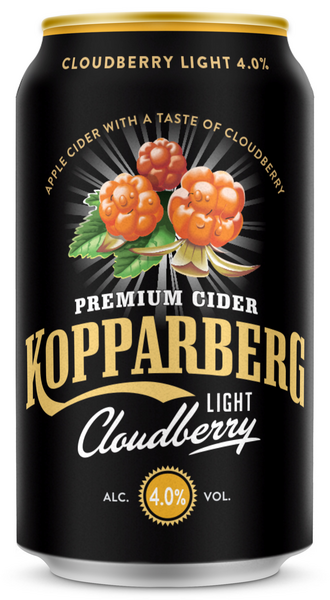 Kopparberg Cloudberry Light cider 4% 0,33l