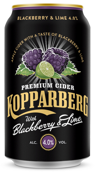 Kopparberg Blackberry Lime 4% 0,33l