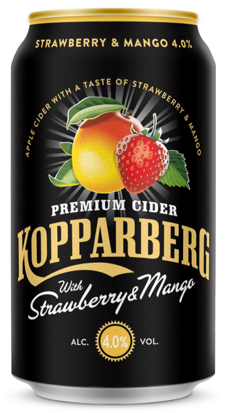 Kopparberg Strawberry Mango cider 4% 0,33l DOLLY