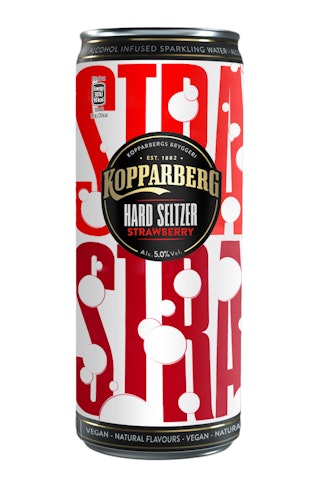 Kopparberg Hard Seltzer Strawberry 5% 0,33l