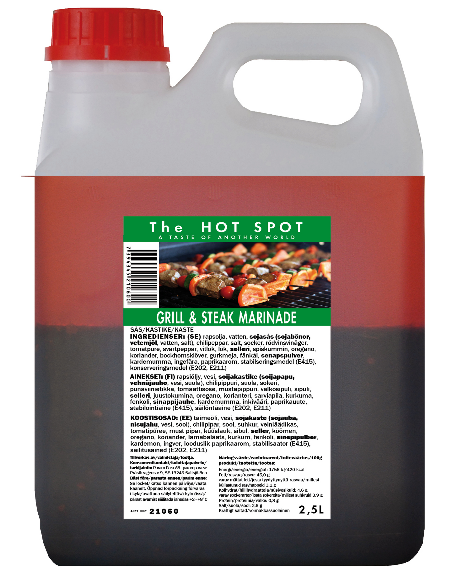 The Hot Spot grill & steak -kastike 2,5l