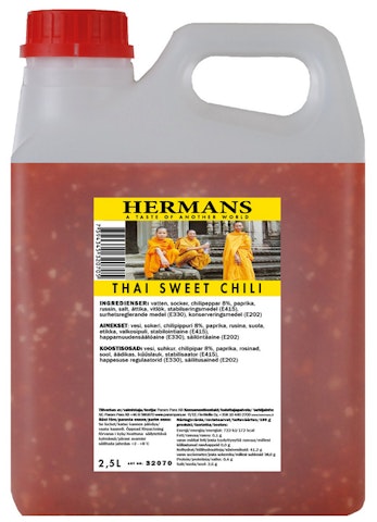 Hermans Thai Sweet Chili kastike 2,5l