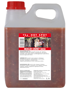 The Hot Spot Mexican chunky salsa -kastike 2,5l